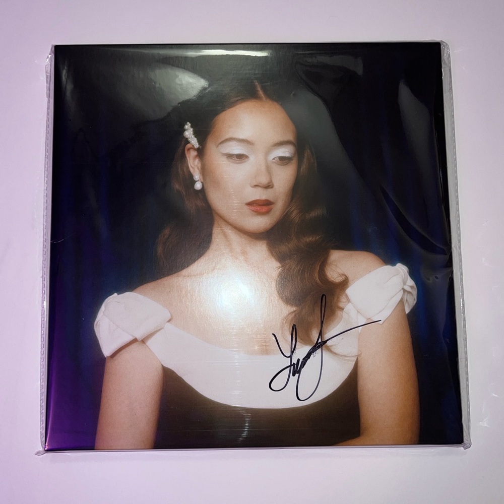 Signed Laufey Bewitched: The Goddess Edition Navy Blue 2x LP